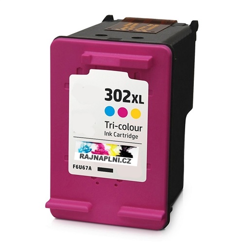 HP 302XL - F6U67AE - kompatibilní - barevná