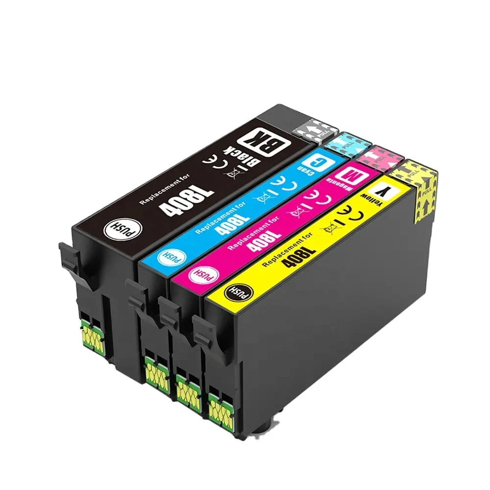 EPSON 408XL Multipack Bk+CMY - kompatibilní náplně