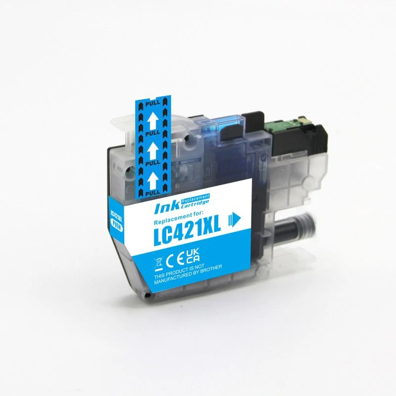 Brother LC-421XLC - modrý - kompatibilní