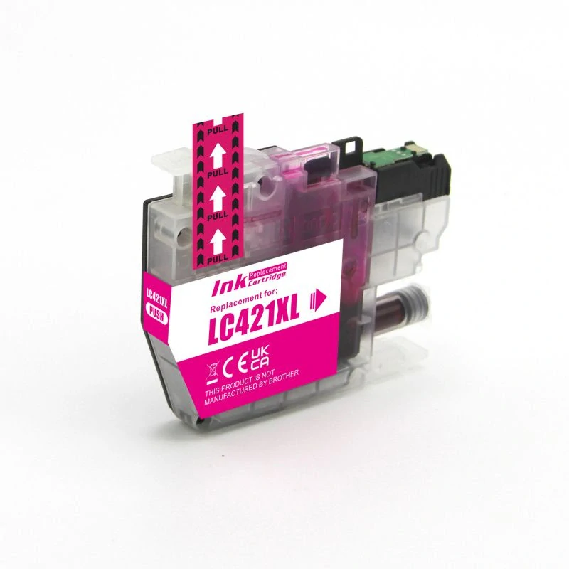 Brother LC-421XLM - červený - kompatibilní