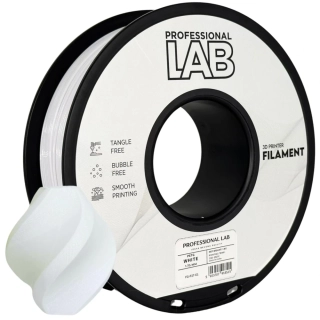 PETG filament Bílá 1,75mm 1kg Professional Lab