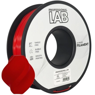 PLA+ filament Červená 1,75mm 1kg Professional Lab