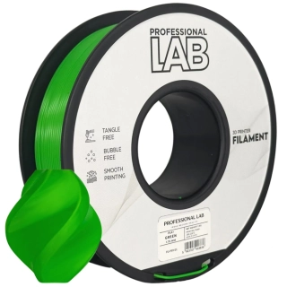 PLA+ filament Zelená 1,75mm 1kg Professional Lab