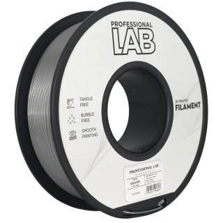 PETG filament Stříbrná 1,75mm 1kg Professional Lab