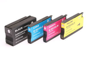 HP 953XL Bk+CMY  - kompatibilní multipack