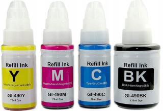 Canon GI-490 BK+CMY - Multipack - kompatibilní 
