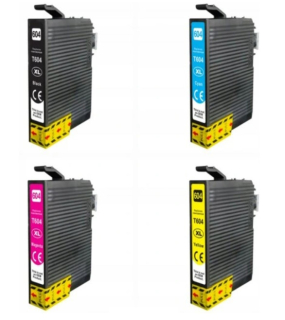 EPSON 604XL MULTIPACK Bk+CMY - kompatibilní náplně