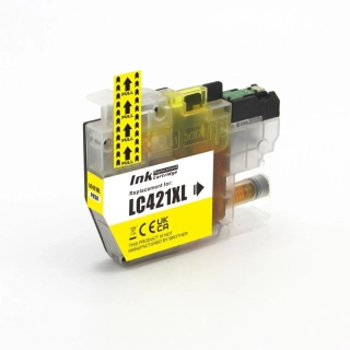 Brother LC-421XLY - žlutý - kompatibilní